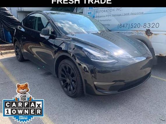 TESLA MODEL Y 2021 5YJYGDEE2MF122070 image